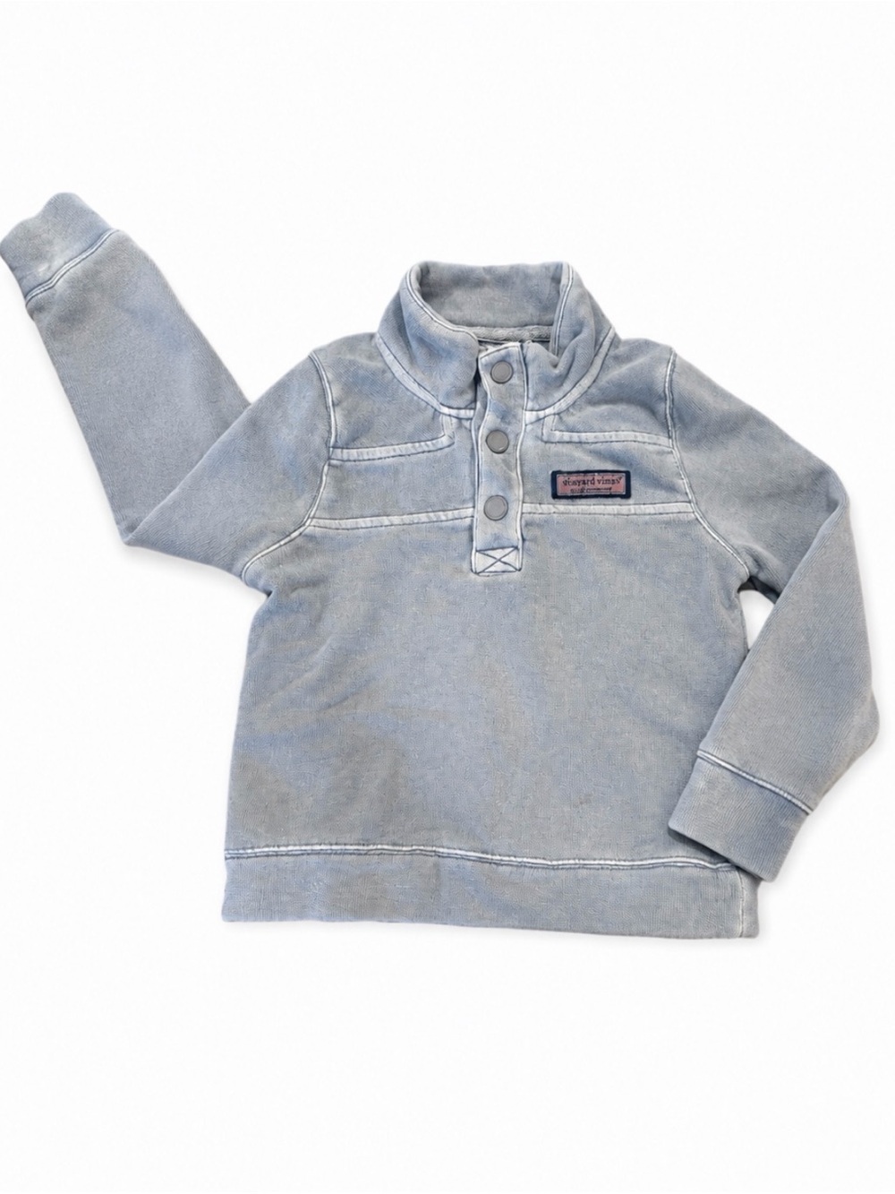 Vineyard Vines Kids Pullover Hoodie - Dusty Blue